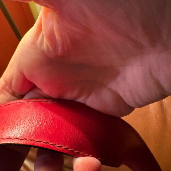 LOUIS VUITTON Epi Sac Depaule GM Shoulder Bag Red M80207 LV Auth 131025 - Picture 11 of 16